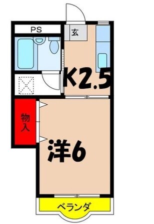 伊那市駅 徒歩15分 1階の物件間取画像